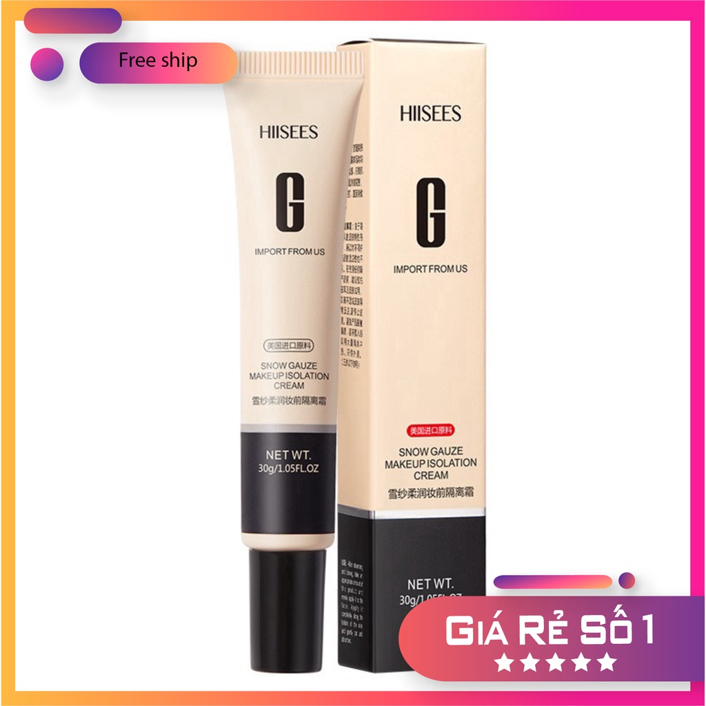 Kem nền che khuyết điểm Hiisees Chữ G 30g Sena Beauty | BigBuy360 - bigbuy360.vn