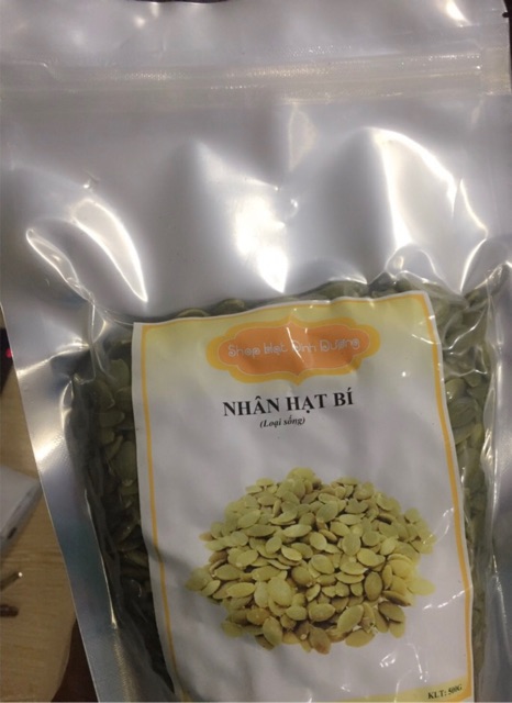 Nhân hạt bí xanh 500G loại sống | BigBuy360 - bigbuy360.vn