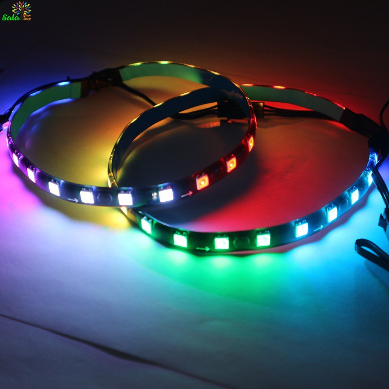 Dây led rgb 5v 3pin Sync main, Combo 2 dây