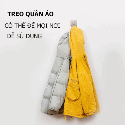 Móc treo đồ dán tường chịu lực M05