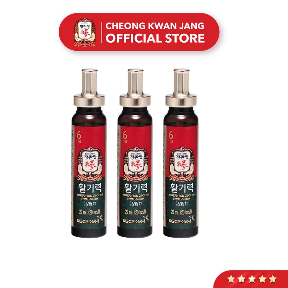 Nước Hồng Sâm Hàn Quốc Vital Tonic KGC Cheong Kwan Jang (20ml x 10 ống)