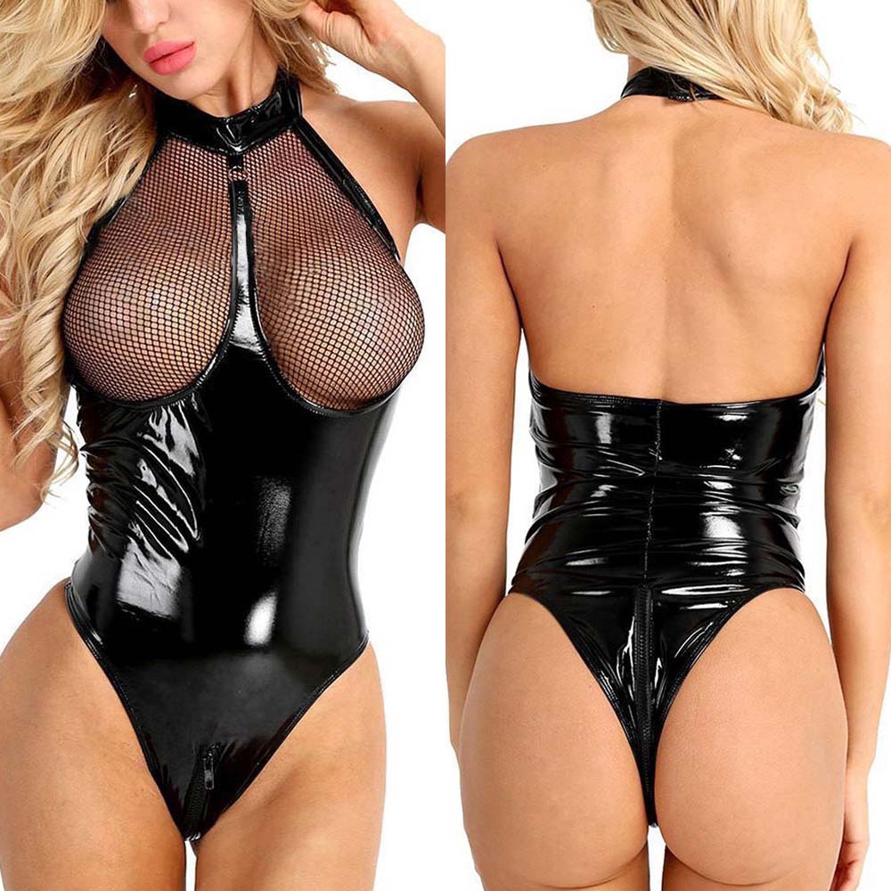 Bộ đồ lót liền thân màu đen gợi cảm cho nữ | BigBuy360 - bigbuy360.vn