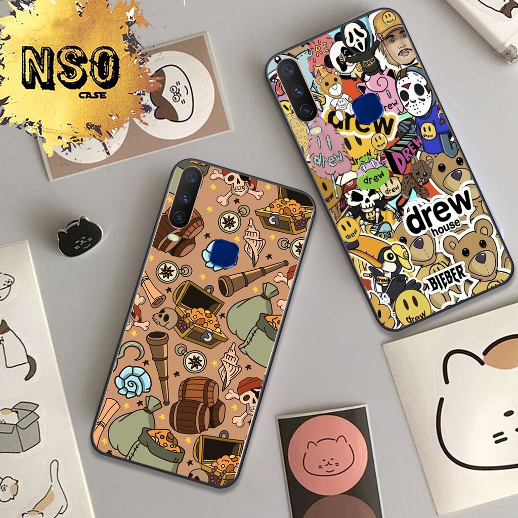 NewỐp Vivo U10 - Vivo y12 - Vivo y15 - Vivo y17 in hình Họa tiết siêu độc lạ chất đẹp