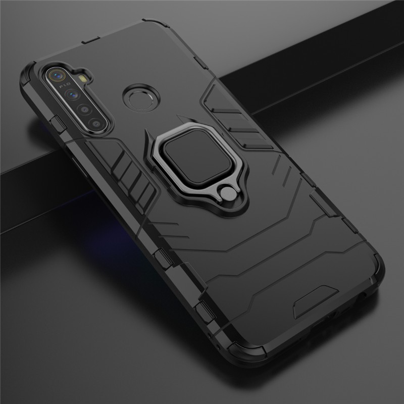 Ốp điện thoại TPU silicon + PC cứng kiểu áo giáp cho OPPO Realme 5I