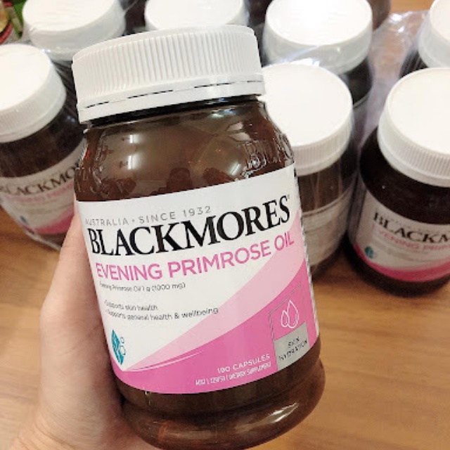 Tinh dầu hoa anh thảo Blackmores evening primrose oil Ðiều һòа nội tiết tố, Ð.ẹρ Ԁа, giảm mụ.п