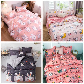 Set 4 Chăn Ga Gối Cotton Poly. Thương Hiệu Evily Các Mẫu Dễ Thương Dành Cho Bé Gái - EvilyDecor