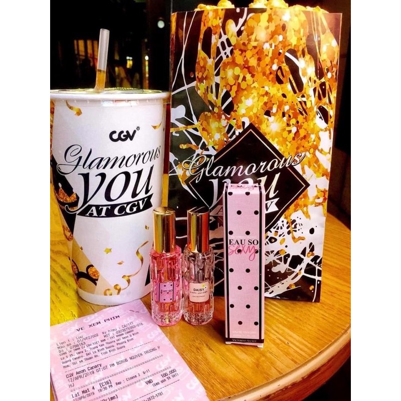 [Chính Hãng] Nước Hoa Nữ 20ml Combo 2chai (Daisy - Euso Sexy)