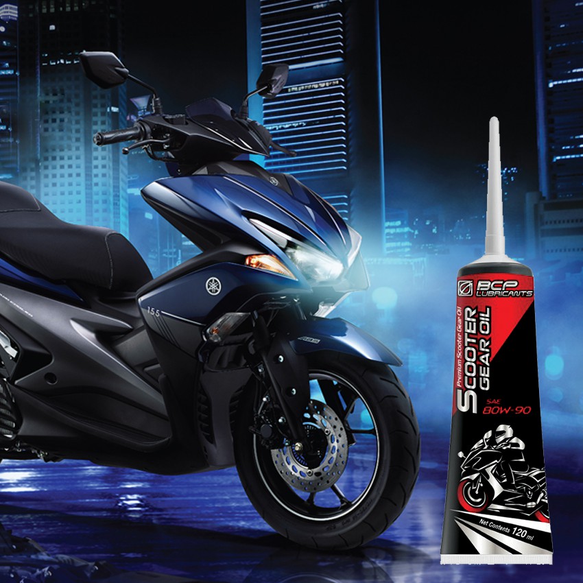 [BÁN SỈ] Thùng 6 tuýp nhớt hộp số xe tay ga (nhớt láp) BCP Thái Lan nhập khẩu SCOOTER GEAR OIL - SAE 80W90 GL5 - 120 ML