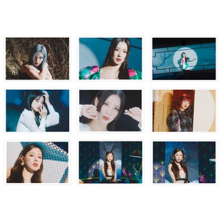 [Ép lụa] Lomo Card 18 Ảnh G IDLE - HWAA