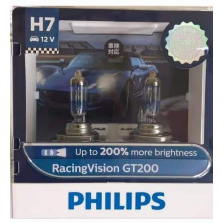 Halogen GT200 chân H7 tăng sáng 200%