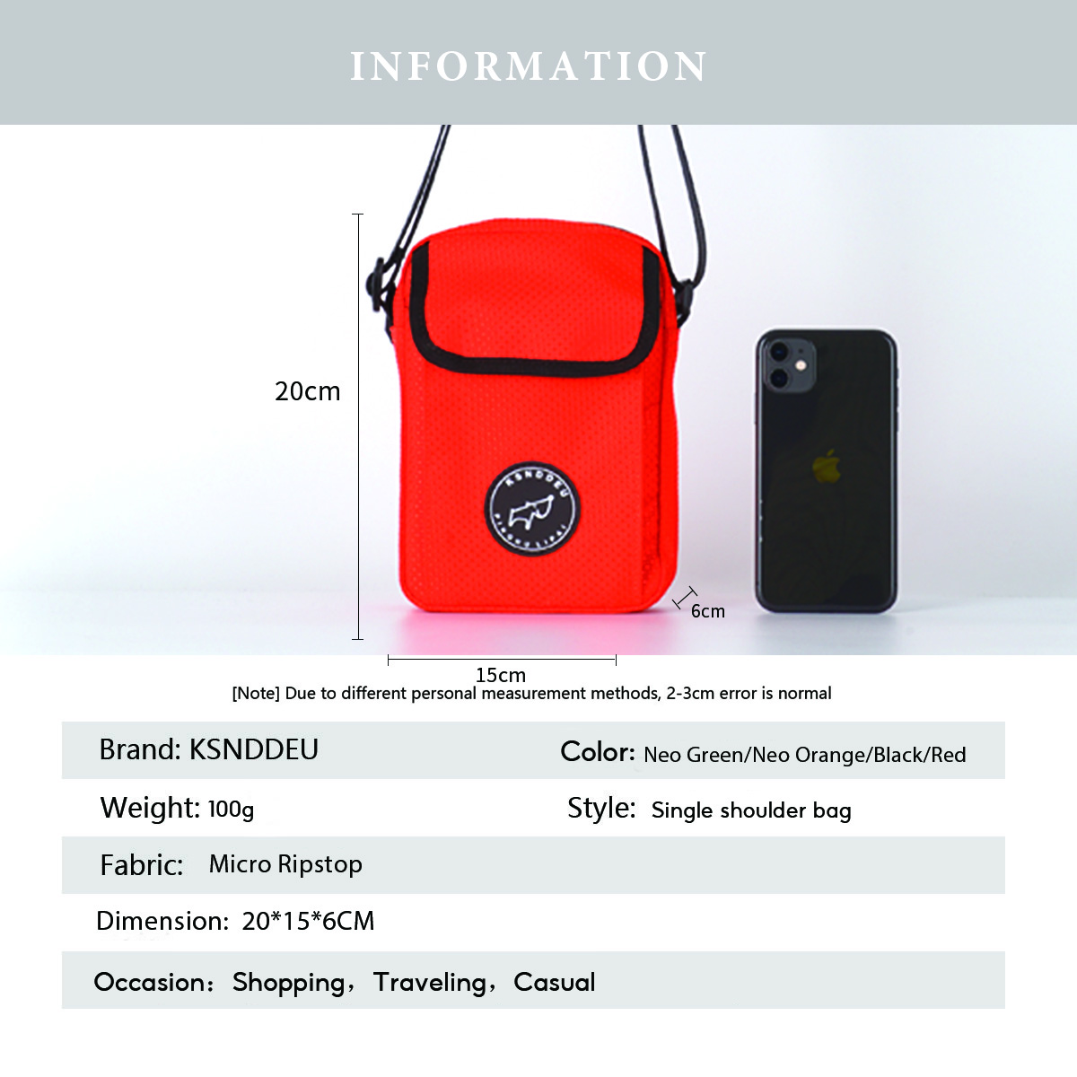 Túi Đeo Vai Ksnddeu Kiểu Dáng Mini Dễ Thương Nhiều Màu Tùy Chọn Dành Cho Nữ | BigBuy360 - bigbuy360.vn