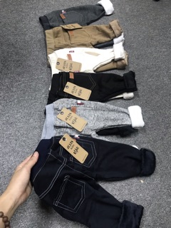 Combo 30 quần giả jeans lót lông