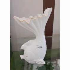 Lọ cắm hoa hình con cá - gốm sứ cao cấp