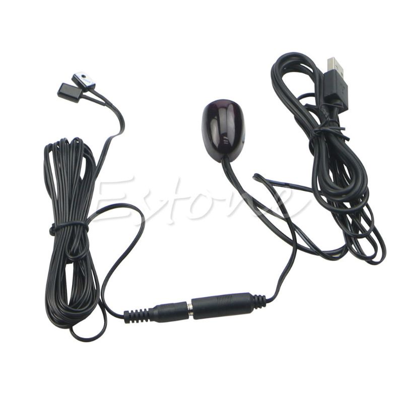 Bộ Điều Khiển Từ Xa Hồng Ngoại Ẩn IR 1 Đầu Nhận 2 Đầu Cắm USB