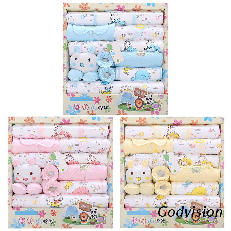 Set đồ 18 món dễ thương cho bé sơ sinh