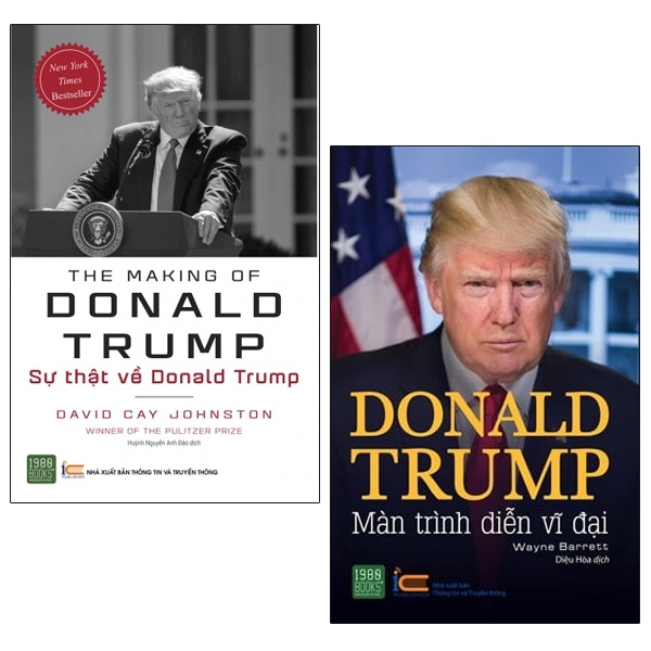 Sách - Bộ Sách Cuộc Đời Của Donald Trump (Bộ 2 Cuốn)