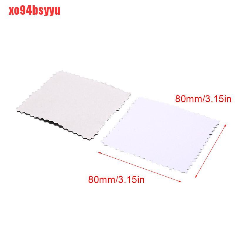 Set 50 Khăn Lau Trang Sức Màu Bạc Chống Xỉn Màu Xo94Bsyu