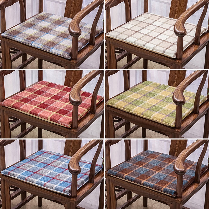 Đệm Lót Ghế sofa Gỗ Gụ Màu Trơn Phong Cách Trung Hoa 21.12.17