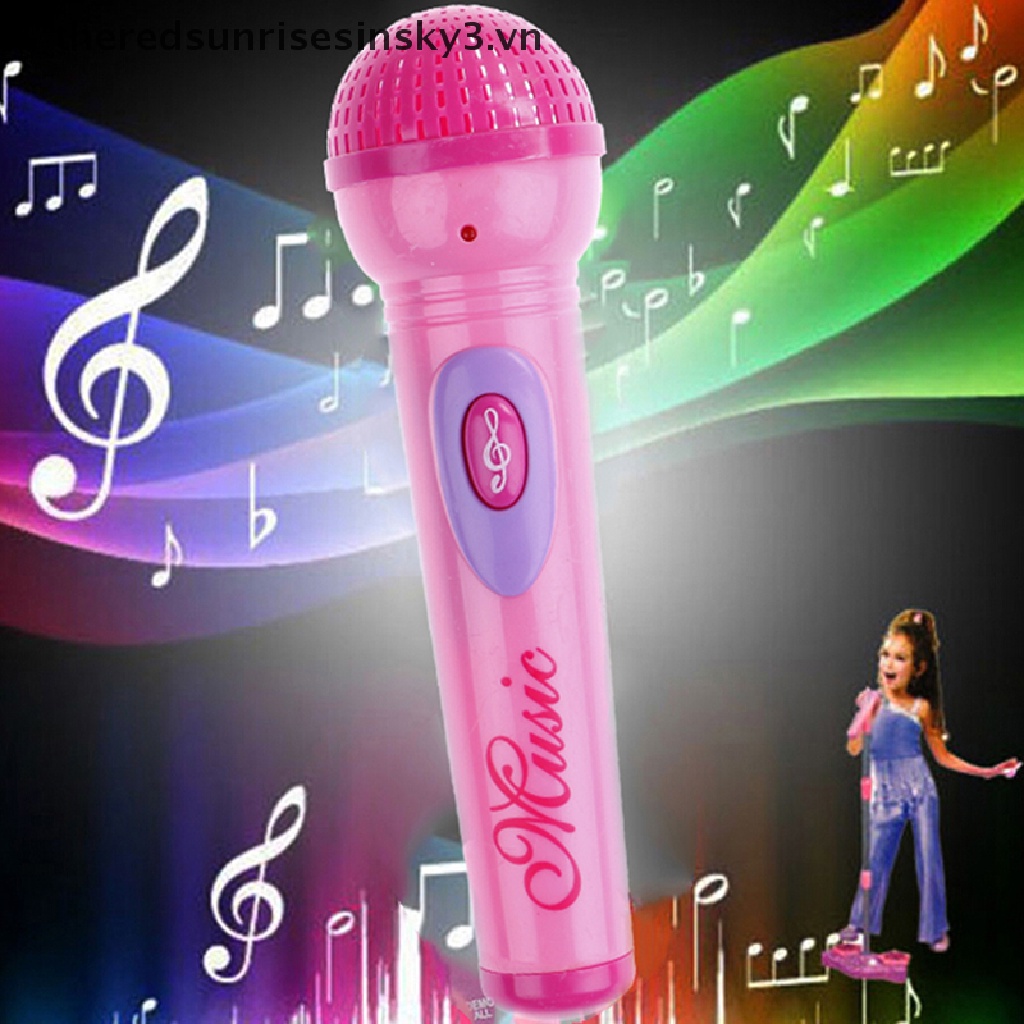 Micro hát karaoke vui nhộn cho bé gái