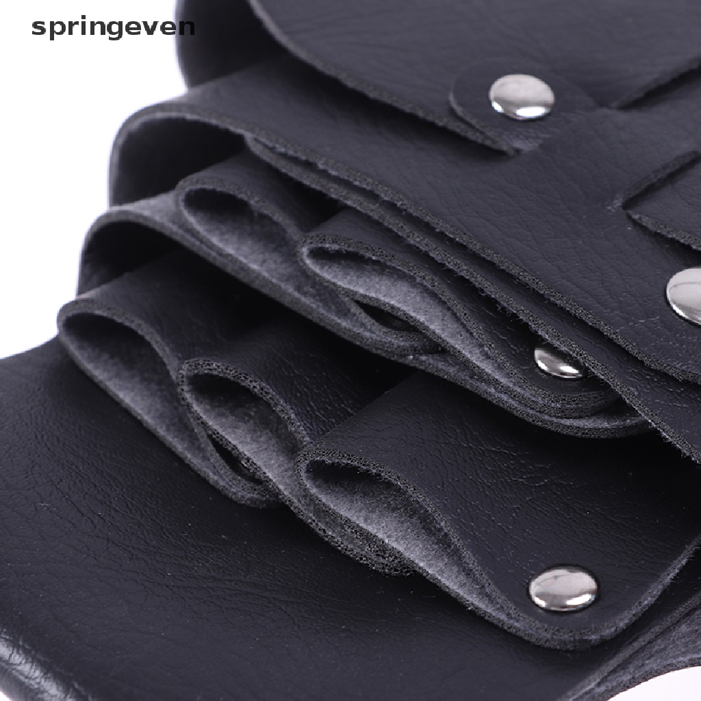 1 Túi Đựng Dụng Cụ Cắt Tóc Có Đinh Tán Tiện Dụng