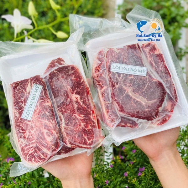 Giá Sỉ 1Kg Lõi Vai Bò Mỹ - Giá Sỉ Rẻ Nhất