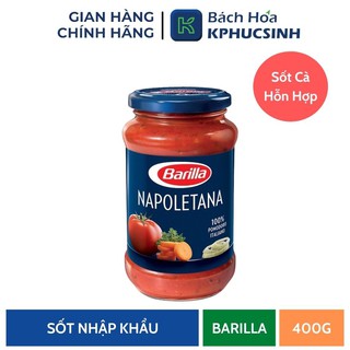 Sốt cà Barilla New Napoletana 400g KPHUCSINH - Hàng Chính Hãng