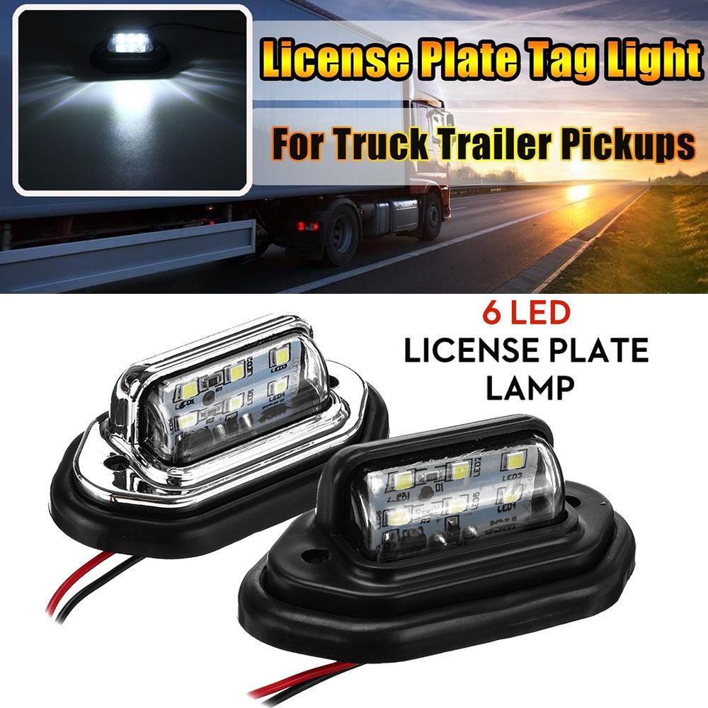 1 Đèn LED 6 Bóng Siêu Bền Chống Thấm Nước Cho Xe Hơi / Tàu Thuyền / Xe Tải