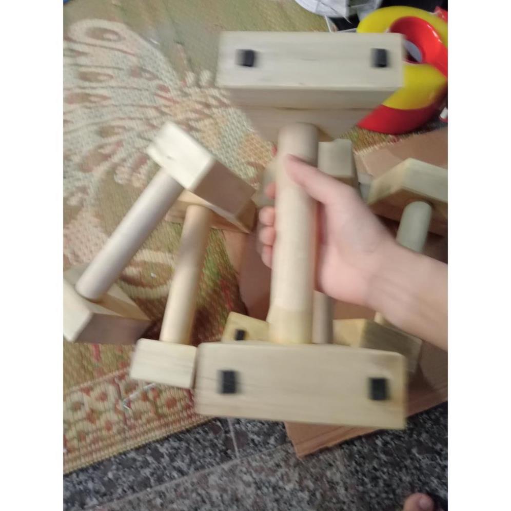 Sỉ  Dụng Cụ Hít Đất gỗ  Parallettes hs