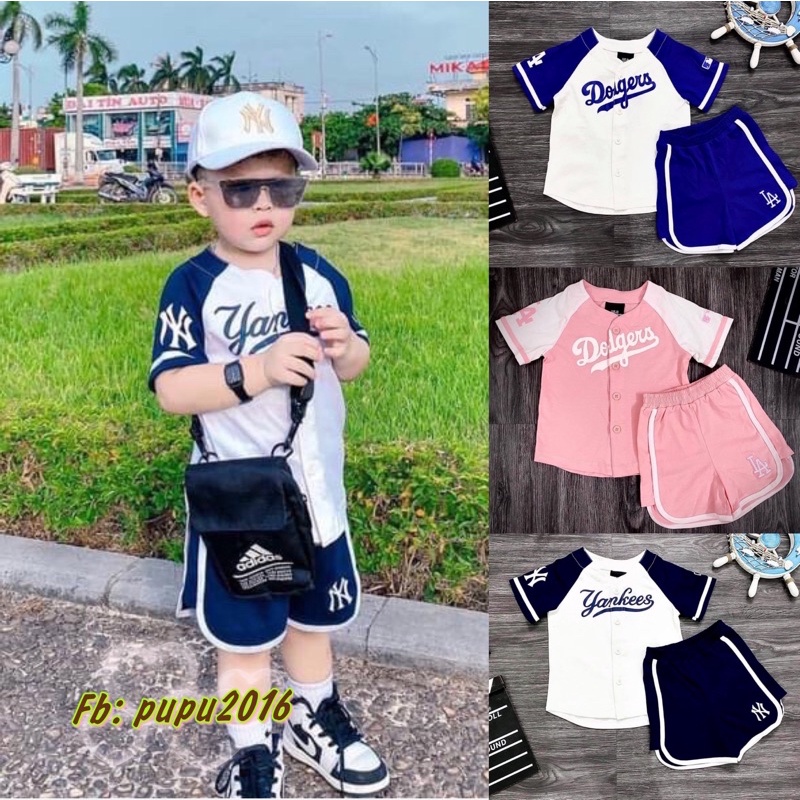 Sét thể thao L/A của M.L.B cho bé trai, bé gái mẫu mới ra hot hi