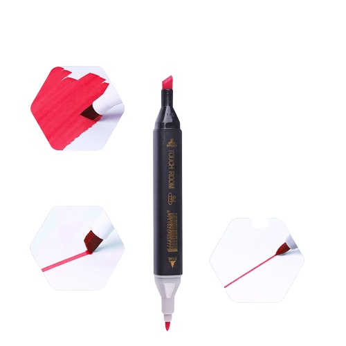 [Cùng Con Tập Vẽ] Bút Marker Touch Cao Cấp Mới 48 Màu Tươi Sáng Cho Bé Tập Tô Màu