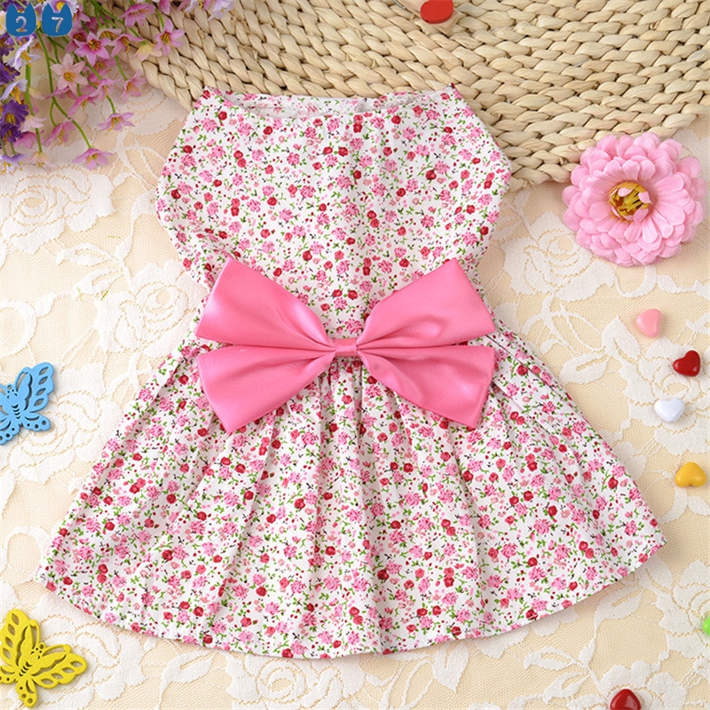 Đầm Mùa Hè Xinh Xắn Dễ Thương Size XS-XL Cho Cún Cưng