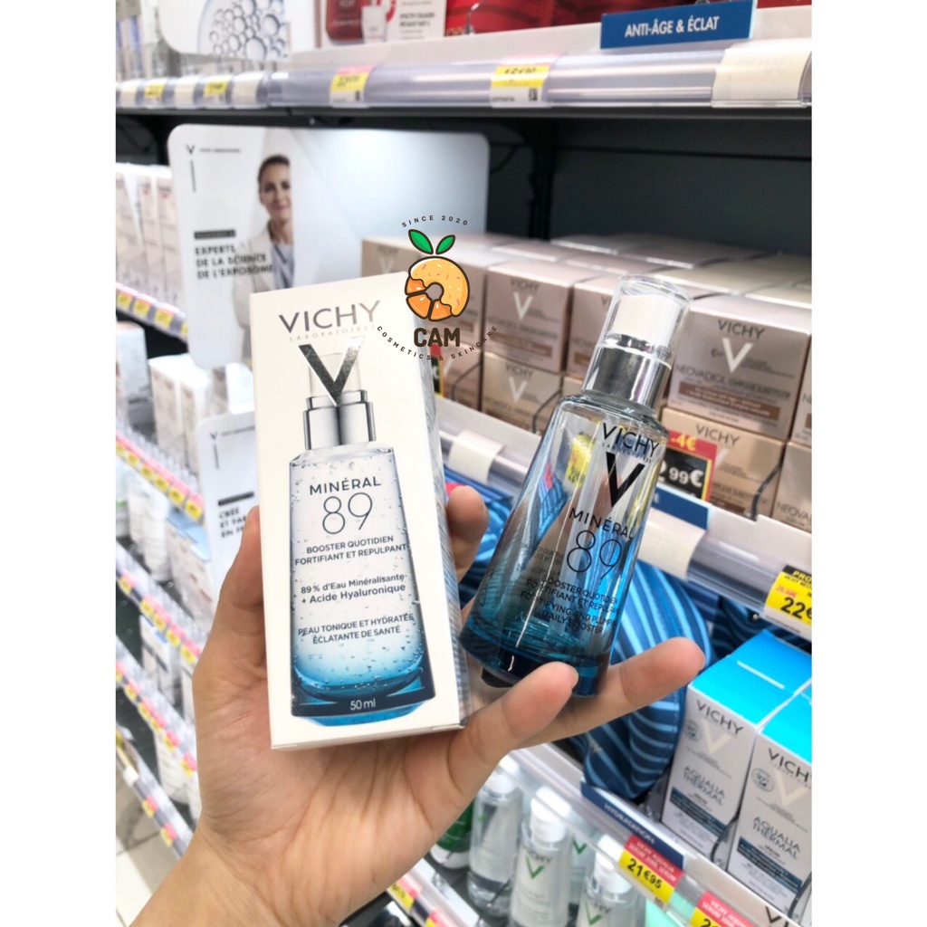 Tinh chất dưỡng cô đặc Serum Vichy Mineral 89 Skin Fortifying Daily Booster