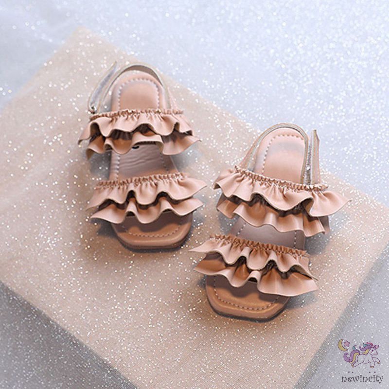 Xăng đan Công Chúa Đế Mềm Thời Trang Mùa Hè Hàn Quốc Cho Bé Gái