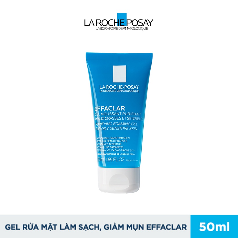 Bộ sản phẩm xịt khoáng giảm dầu ngừa mụn và làm sạch sâu cho da dầu mụn La Roche-Posay Serozinc