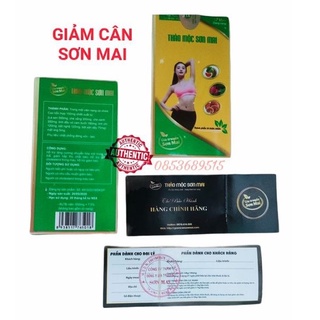 Thảo mộc giảm cân Sơn Mai liệu trình 57 viên giảm mạnh an toàn