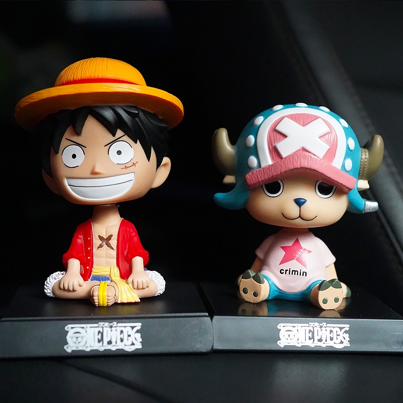 Mô Hình Luffy One Piece Đảo Hải Tặc Trang Trí Decor Bàn Làm Việc Bàn Học Taplo Ô Tô - Phụ Kiện Xe Hơi Hitechlife