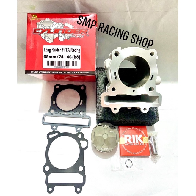 Lòng Satria / Raider Fi 68mm TA Racing full bộ
