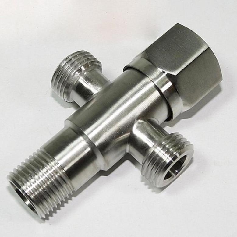 Hàng Chính Hãng Van khoá  chia  nước inox 304