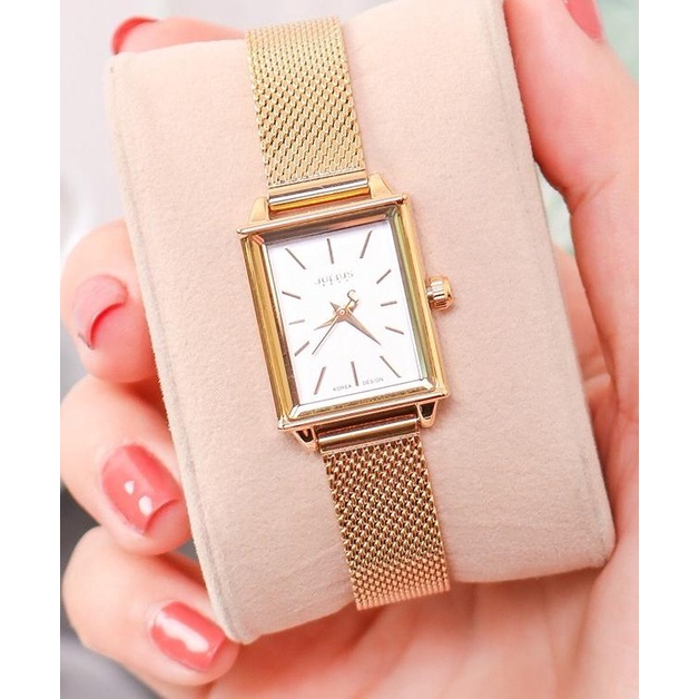 Julius Official | Đồng hồ nữ Julius JA-787 dây thép