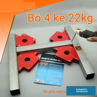 Bộ 4 ke góc nam châm 22kg, ke góc vuông, ke nam châm 22kg