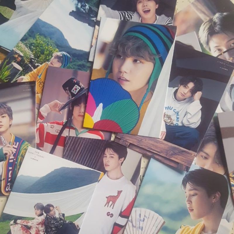 Lomo card 18 ảnh BTS Summer Package Korea preview