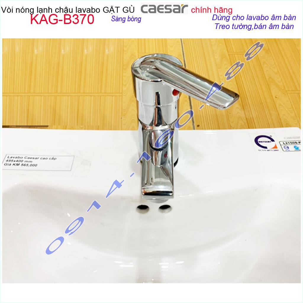 Sales Vòi Lavabo nóng lạnh Caesar KAG-B370, Sales giá tốt chất lượng tốt Vòi chậu rửa Caesar