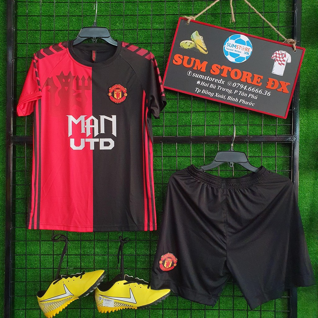 Man-C-Tơ Unite Half - Áo Đá Banh Thun Thái Lạnh Cao Cấp