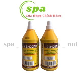 [Ảnh Thật – Clip thật] Dung dịch cồn vàng sát khuẩn Povidone Iodine 10% chai 500ml