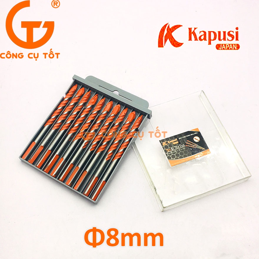 Hộp mũi khoan đa năng cam Kapusi