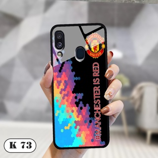 Ốp lưng Samsung Galaxy A40  - Lưng kính 3D
