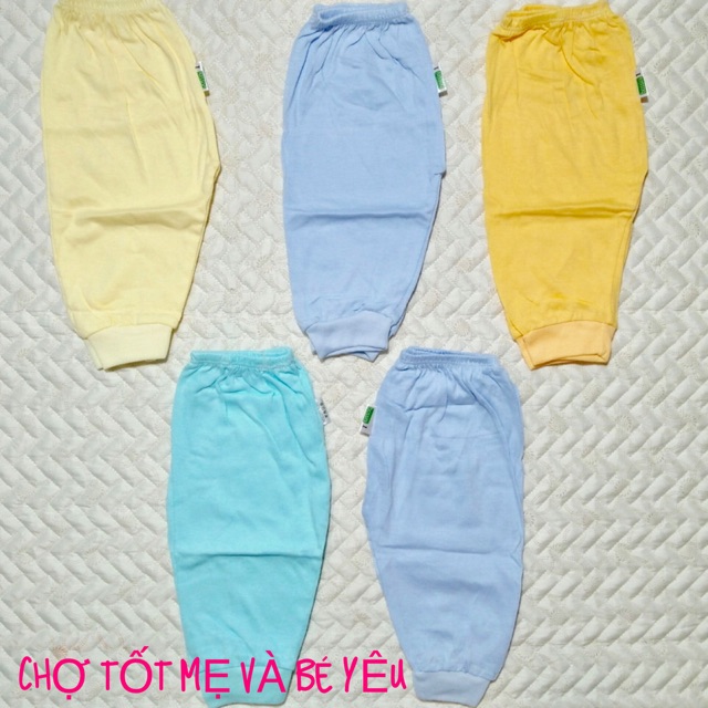 SET 5 QUẦN ỐNG BO MÀU BOSSINI CHO BÉ SƠ SINH-13KG