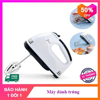 Máy Đánh Trứng Cầm Tay💖FREESHIP💖Giảm 10K Khi Nhập [may danh trung] Máy Đánh Trứng 7 cấp độ CAO CẤP 180W