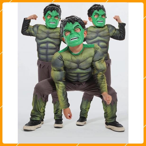 Đồ Hoá Trang Trẻ Em - Trang Phục hoá trang Siêu Anh Hùng Iron Man/Captain America/Hulk/Bat Man