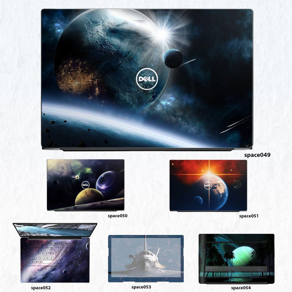Skin dán Laptop Dell in hình không gian nhiều mẫu 9 (inbox mã máy cho Shop)